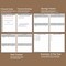 Budget Planner & Monthly Bill Organizer with Pockets. Expense Tracker Notebook, Budgeting Journal and Financial Planner Budget Book to Control Your Money, PU Leather Cover, 8" x 9.5" – Brown